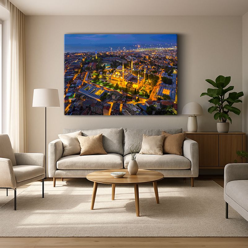 Kent & Şehir Kanvas Tablo 446