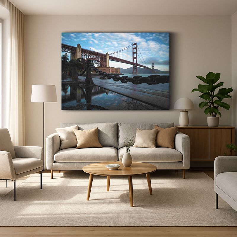 Kent & Şehir Kanvas Tablo 453