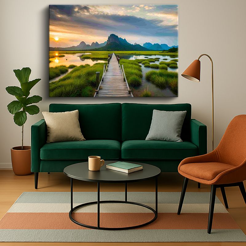 Manzara & Doğa Kanvas Tablo 338