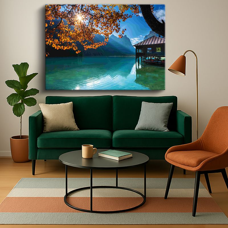 Manzara & Doğa Kanvas Tablo 343