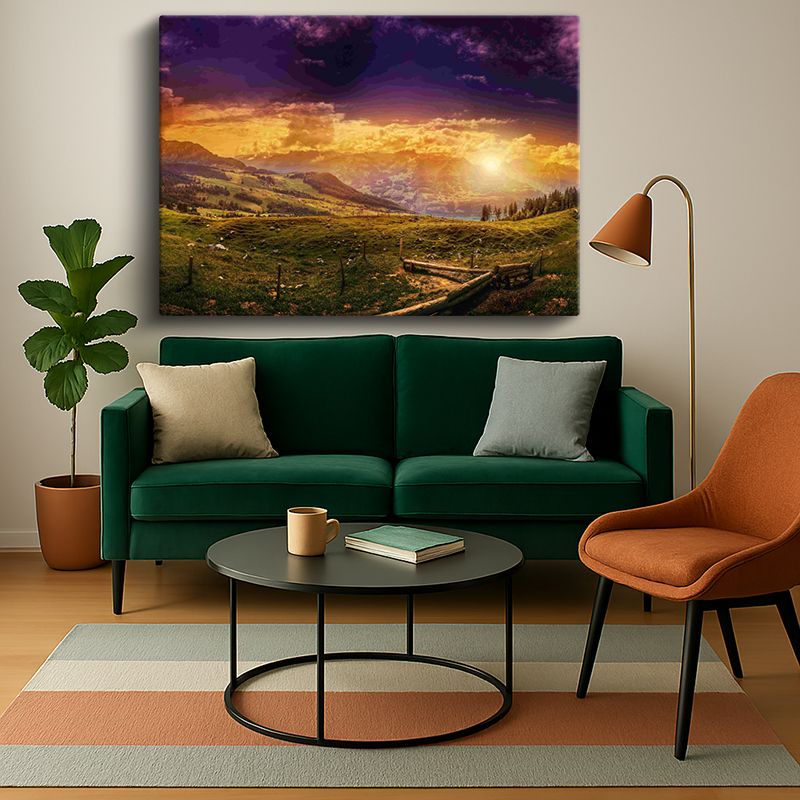 Manzara & Doğa Kanvas Tablo 417