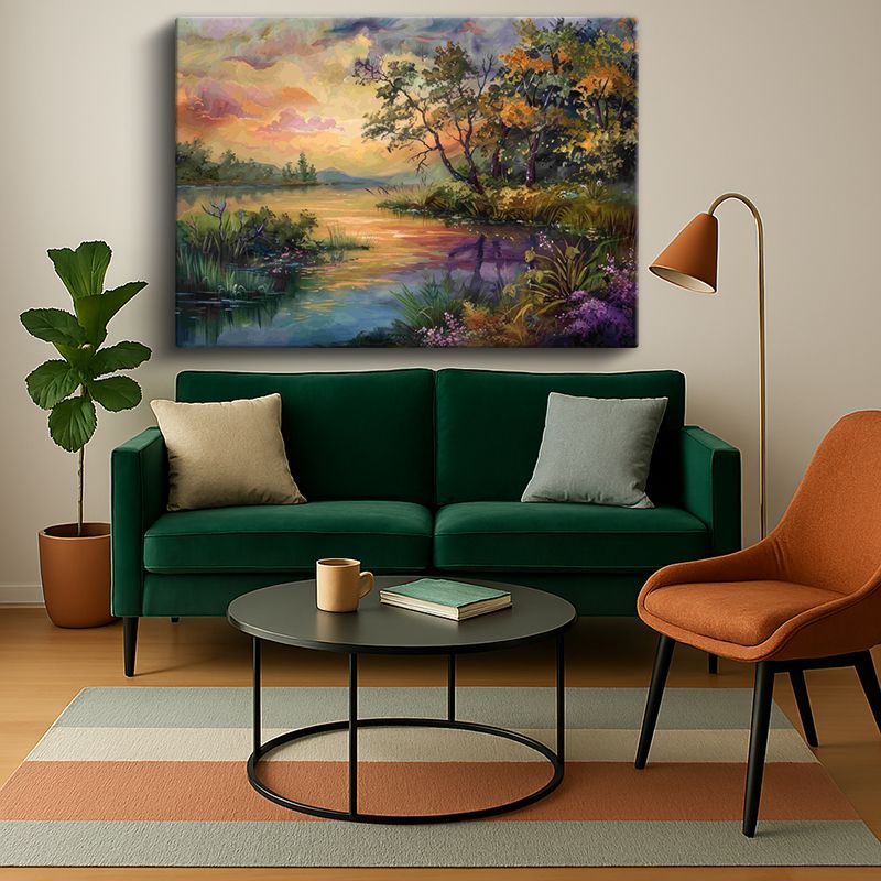 Manzara & Doğa Kanvas Tablo 482