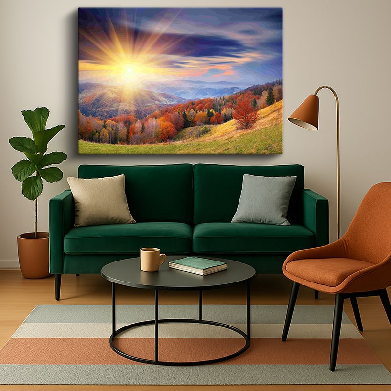 Manzara & Doğa Kanvas Tablo 631