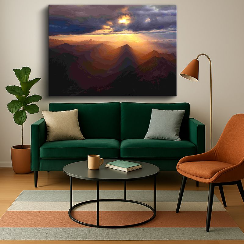 Manzara & Doğa Kanvas Tablo 643