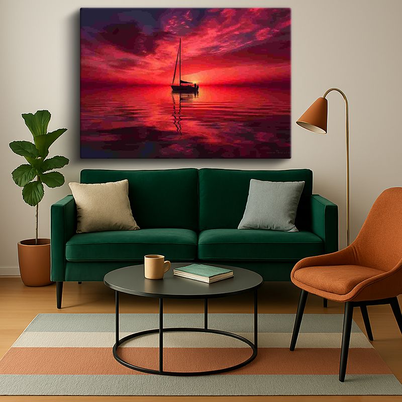 Manzara & Doğa Kanvas Tablo 677