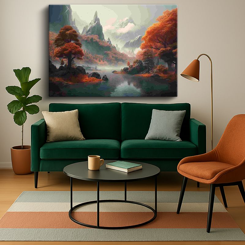 Manzara & Doğa Kanvas Tablo 696