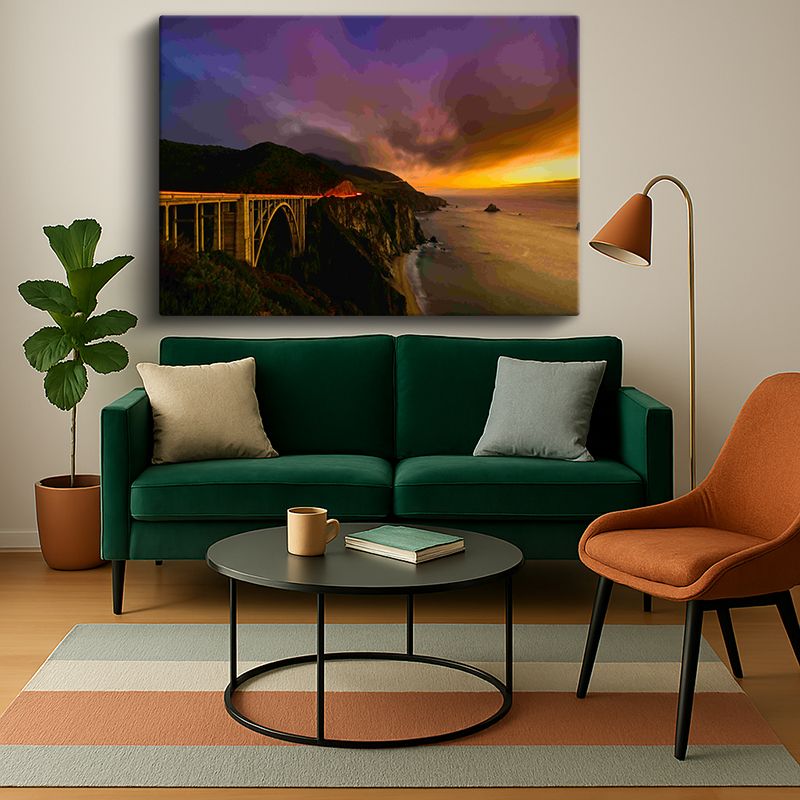 Manzara & Doğa Kanvas Tablo 787