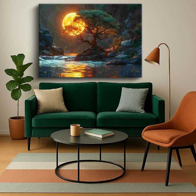 Manzara & Doğa Kanvas Tablo 831