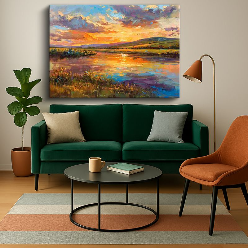 Manzara & Doğa Kanvas Tablo 968