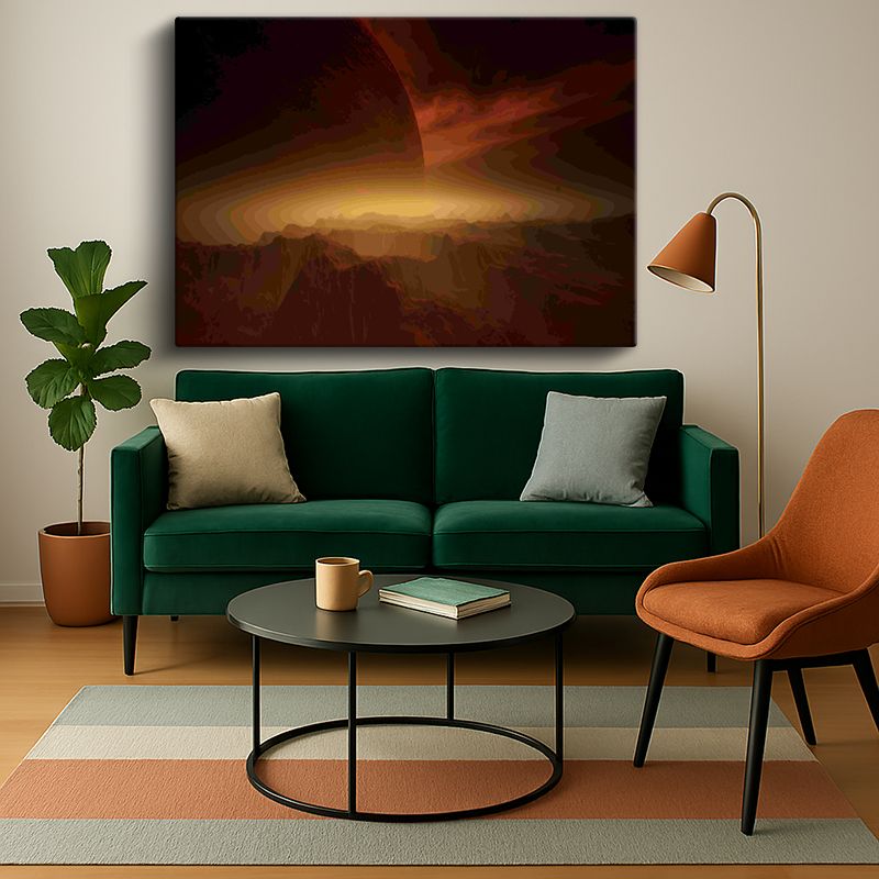 Manzara & Doğa Kanvas Tablo 1072