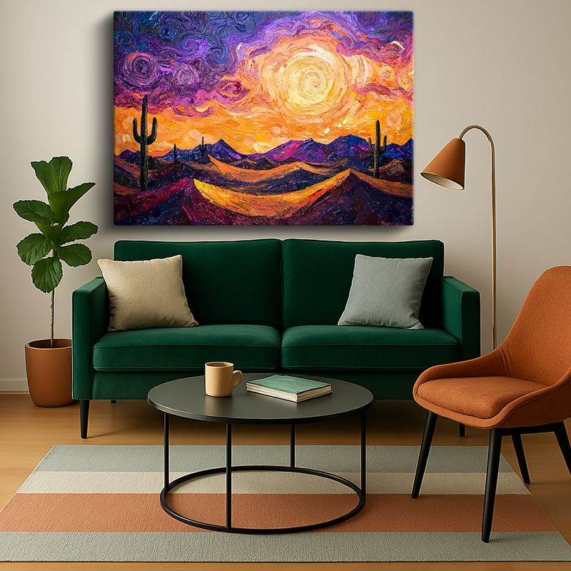 Manzara & Doğa Kanvas Tablo 1092