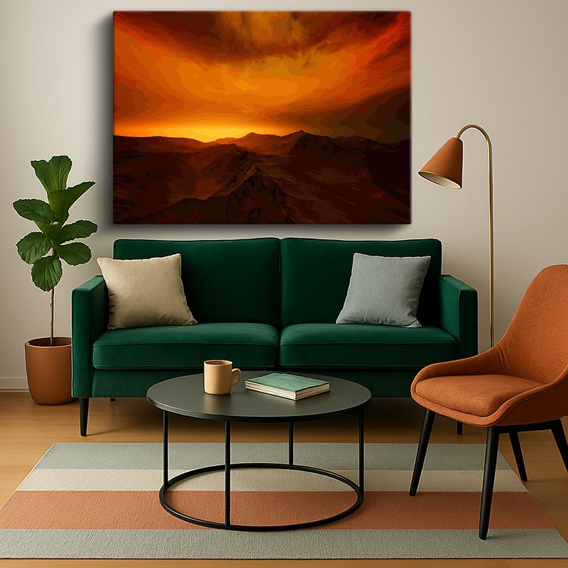 Manzara & Doğa Kanvas Tablo 1117