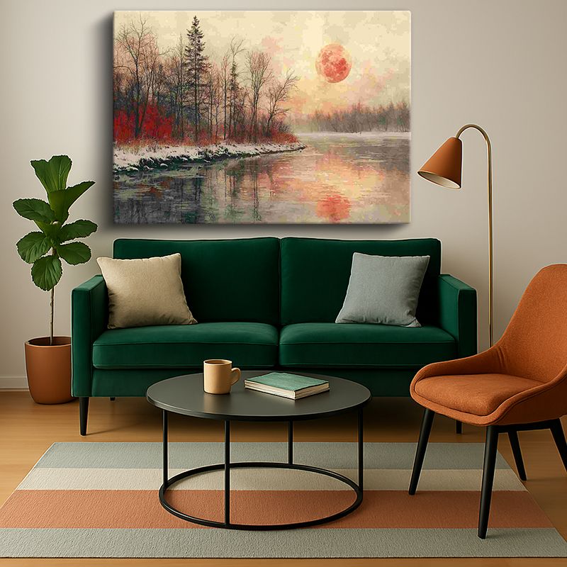 Manzara & Doğa Kanvas Tablo 1191