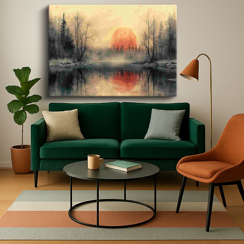 Manzara & Doğa Kanvas Tablo 1221