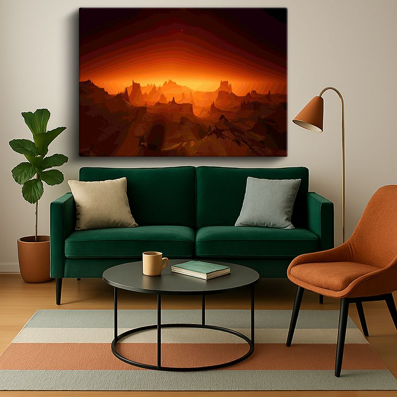 Manzara & Doğa Kanvas Tablo 1222