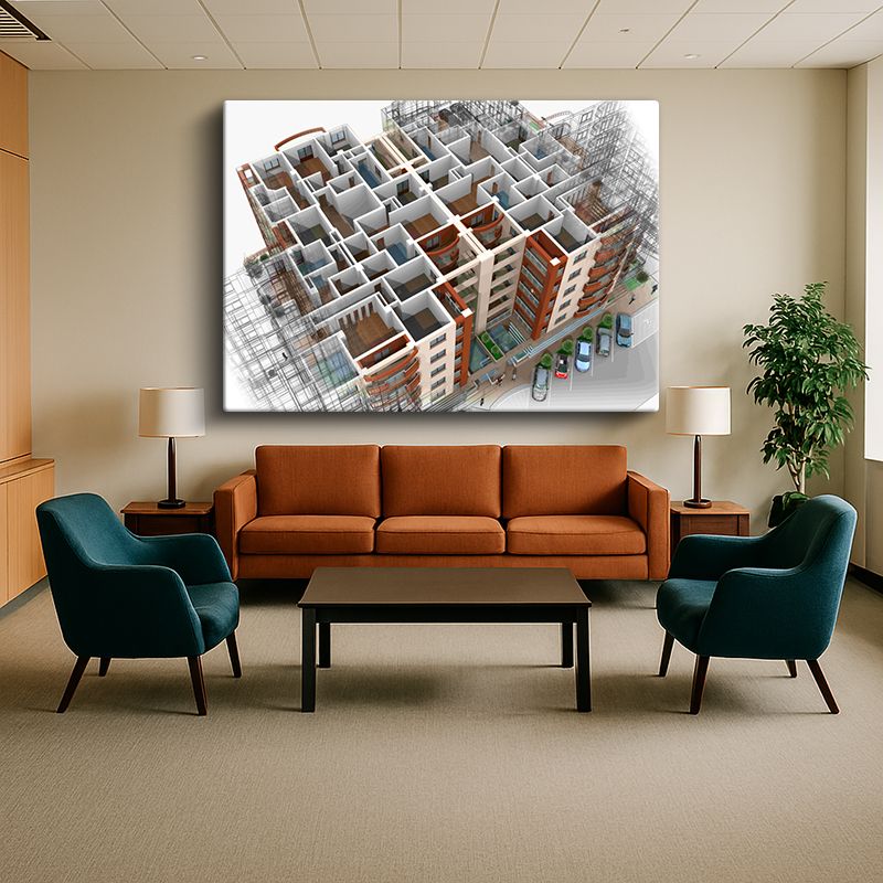 Meslek Kanvas Tablo 348