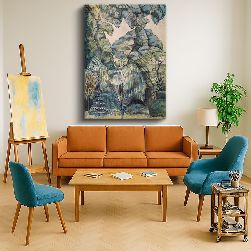 Ressam Kanvas Tablo 11