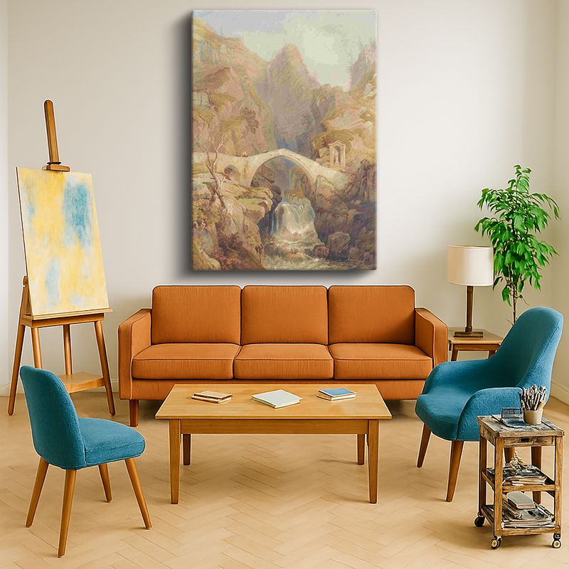 Ressam Kanvas Tablo 17