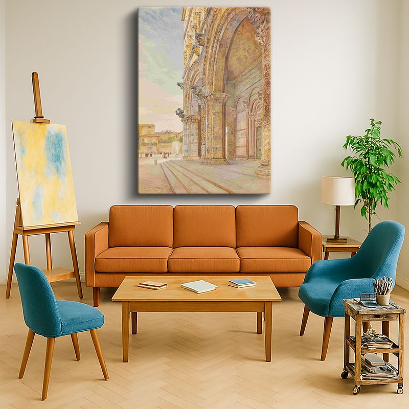 Ressam Kanvas Tablo 19