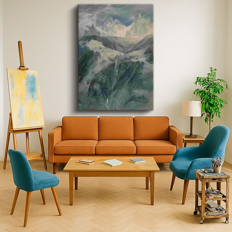 Ressam Kanvas Tablo 21