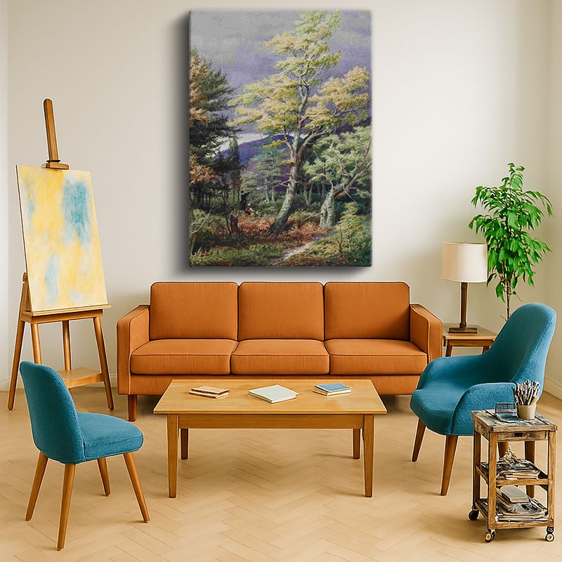 Ressam Kanvas Tablo 27