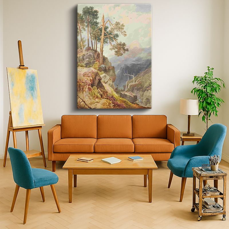 Ressam Kanvas Tablo 30