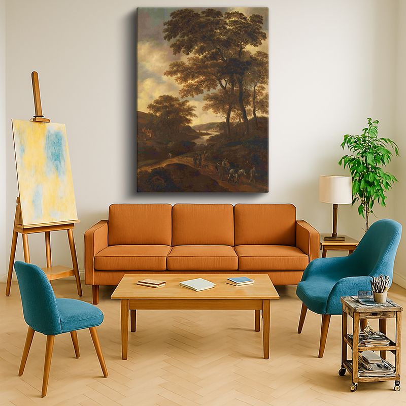 Ressam Kanvas Tablo 55