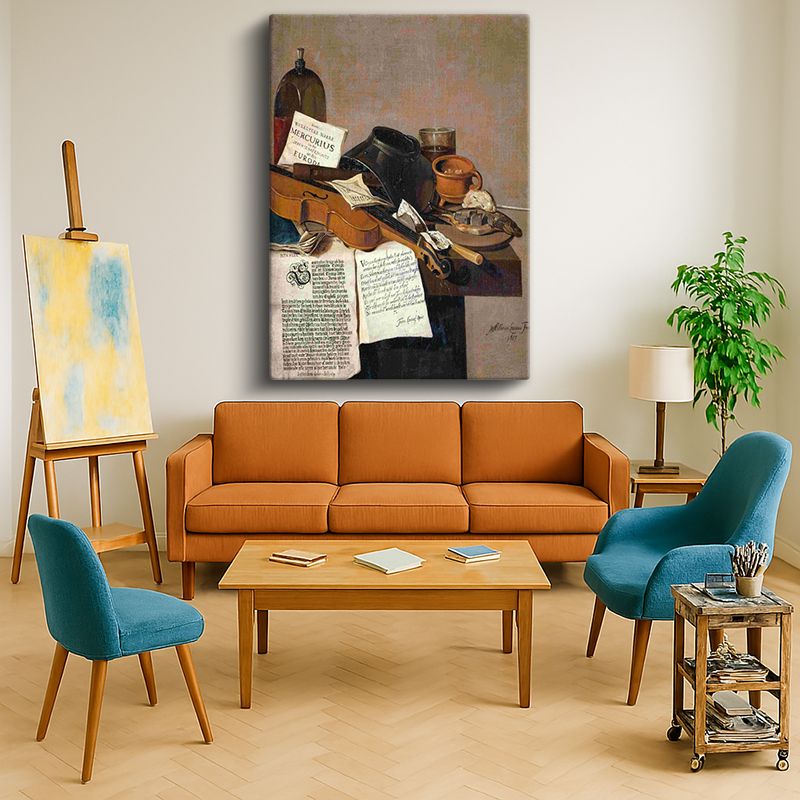 Ressam Kanvas Tablo 57