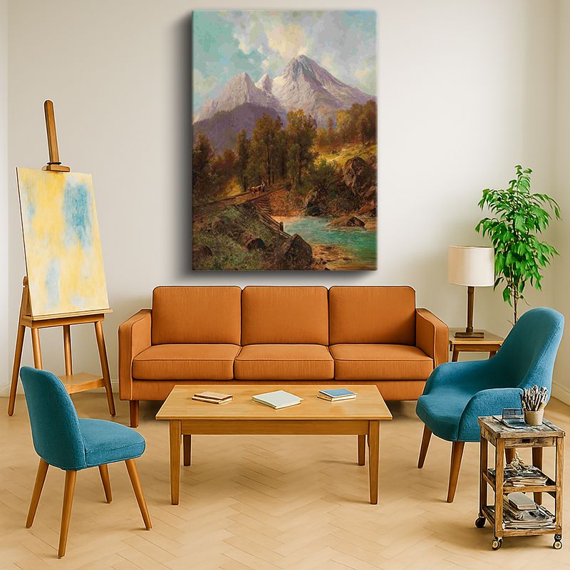 Ressam Kanvas Tablo 93