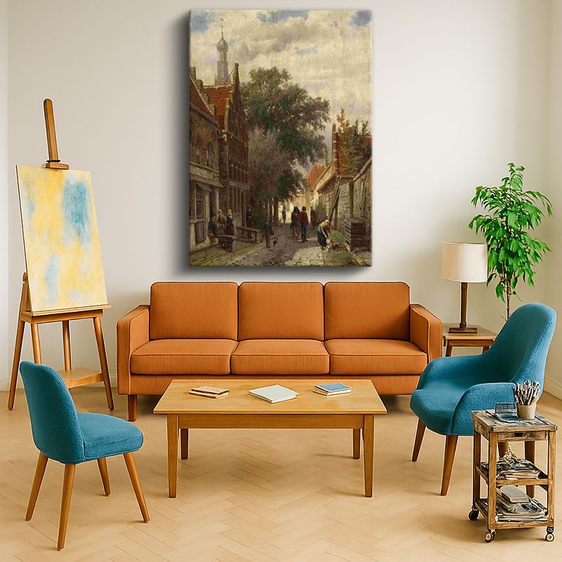 Ressam Kanvas Tablo 95