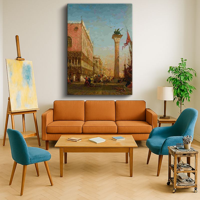 Ressam Kanvas Tablo 103