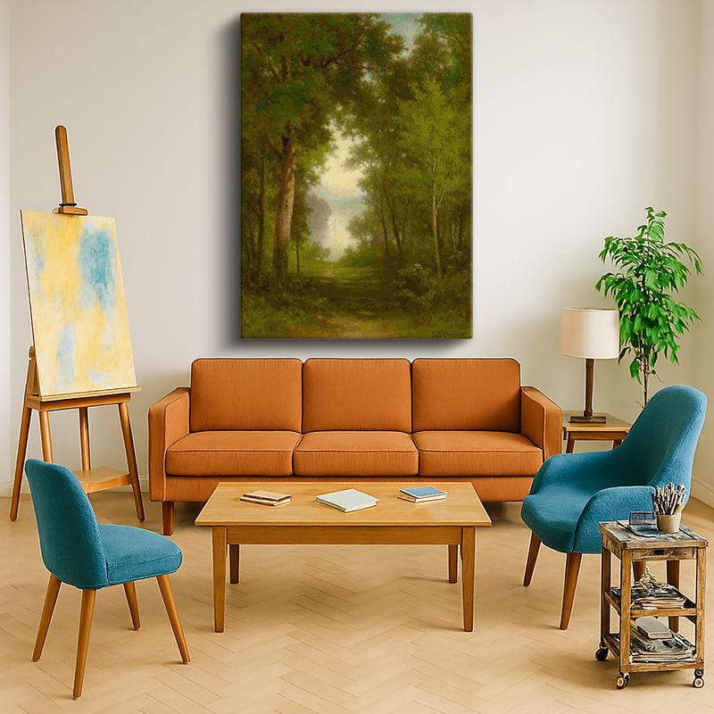 Ressam Kanvas Tablo 112