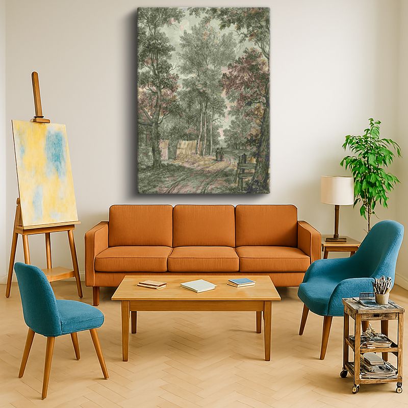 Ressam Kanvas Tablo 118