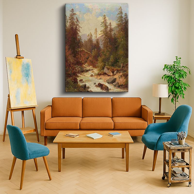 Ressam Kanvas Tablo 119