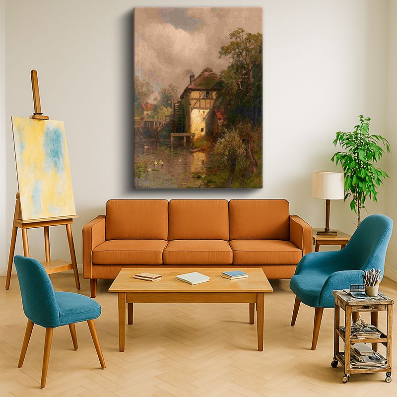 Ressam Kanvas Tablo 128