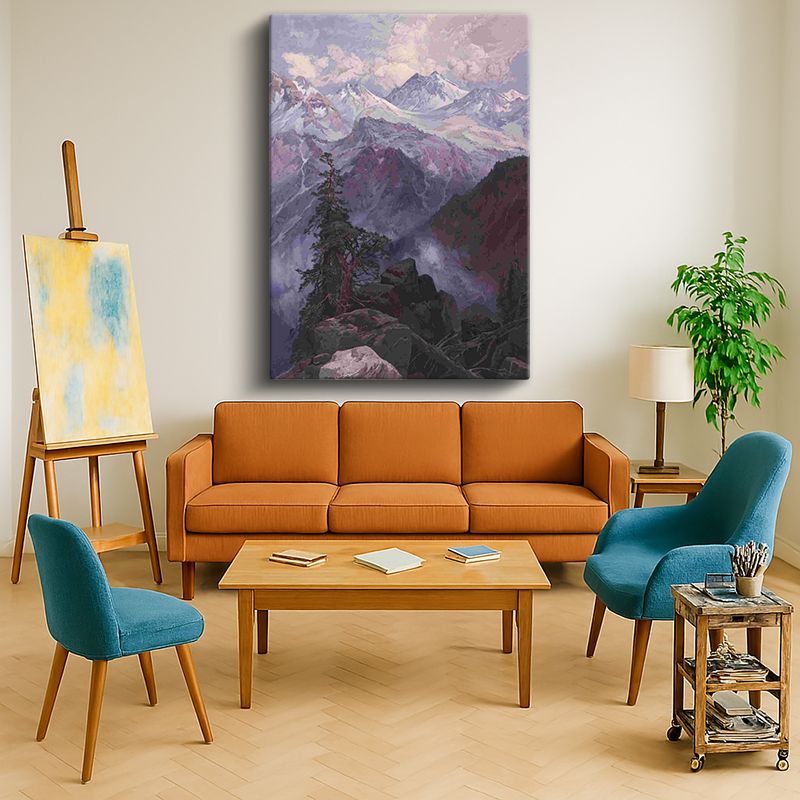 Ressam Kanvas Tablo 130