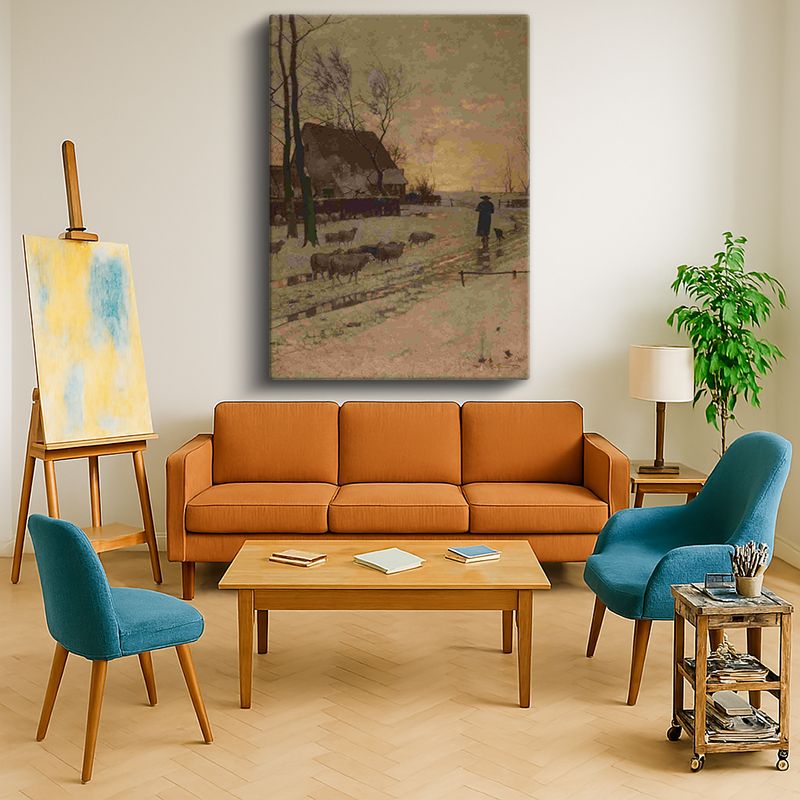 Ressam Kanvas Tablo 140