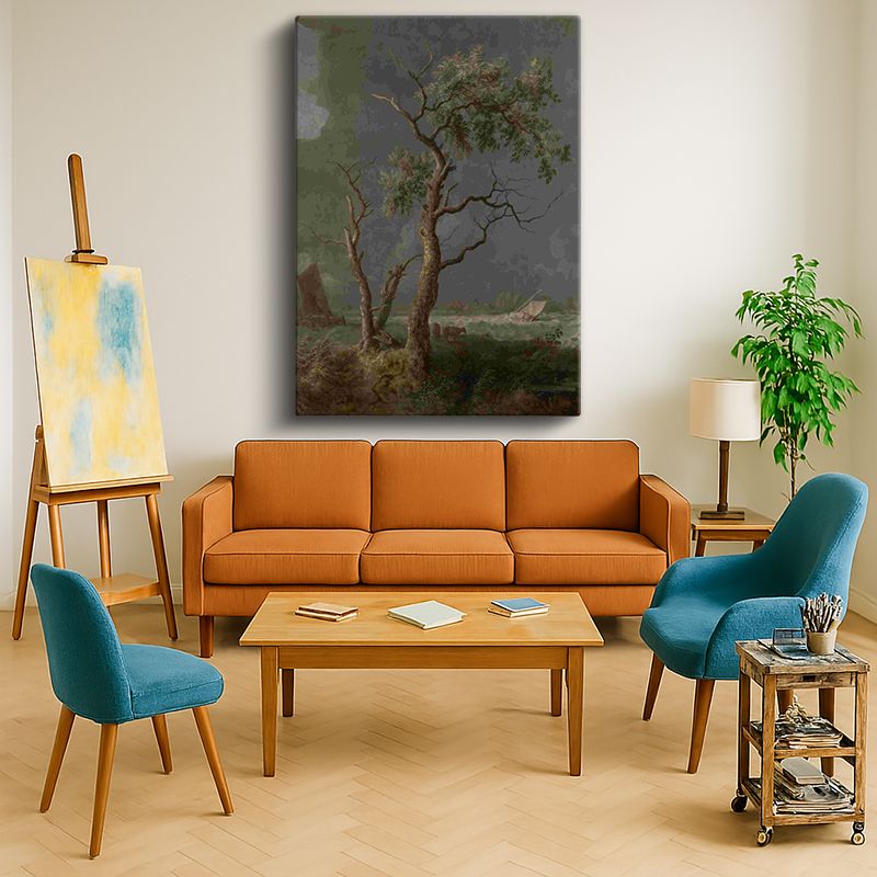 Ressam Kanvas Tablo 143