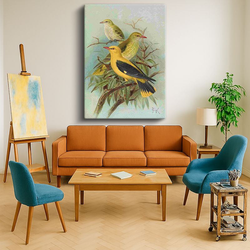 Ressam Kanvas Tablo 164