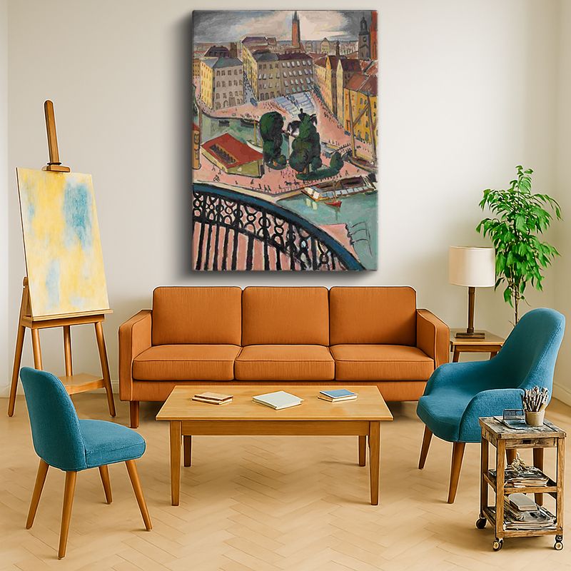 Ressam Kanvas Tablo 170