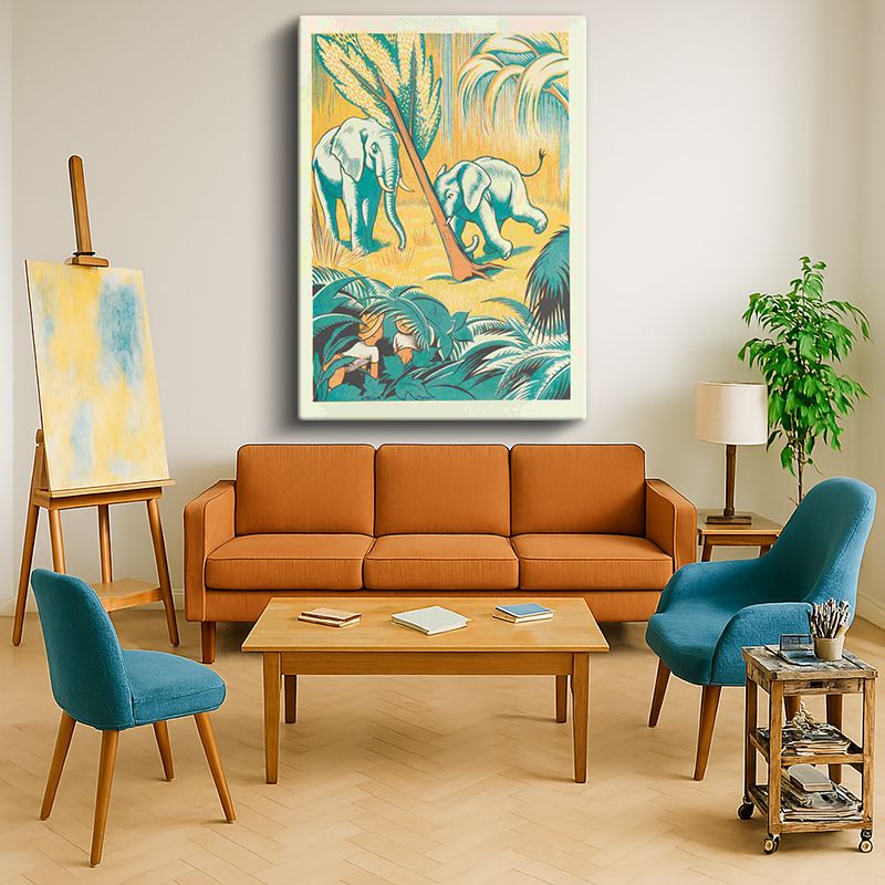 Ressam Kanvas Tablo 171