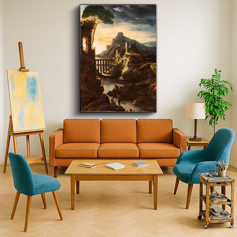 Ressam Kanvas Tablo 177