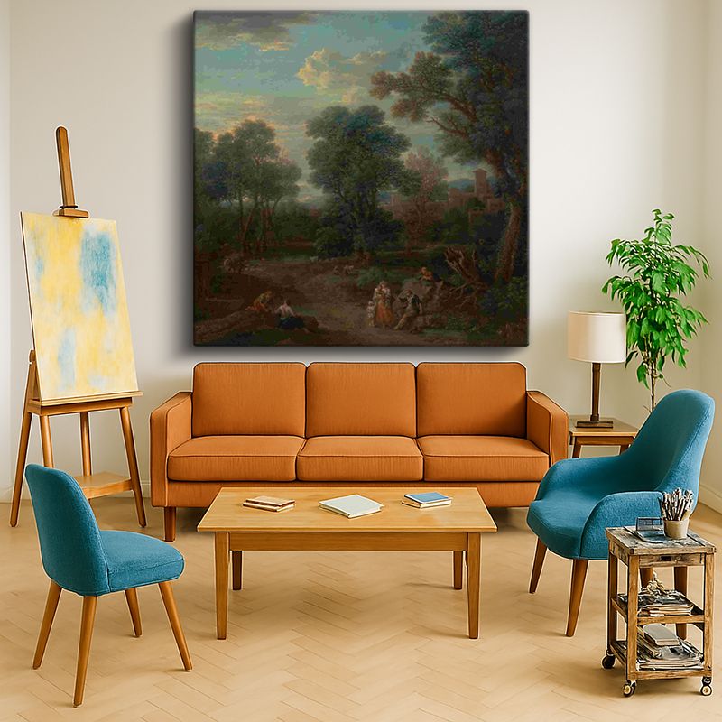 Ressam Kanvas Tablo 286