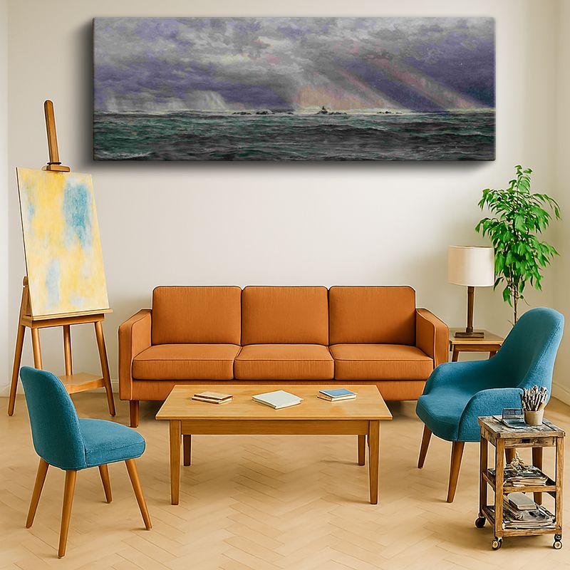 Ressam Kanvas Tablo 1098