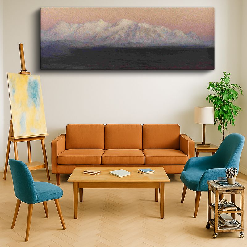 Ressam Kanvas Tablo 1102