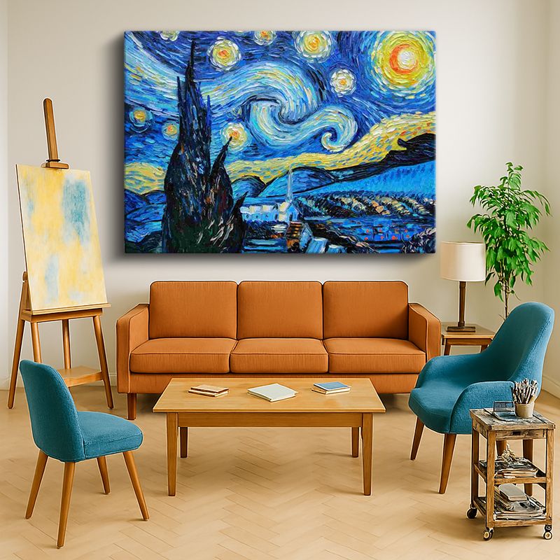 Ressam Kanvas Tablo 298