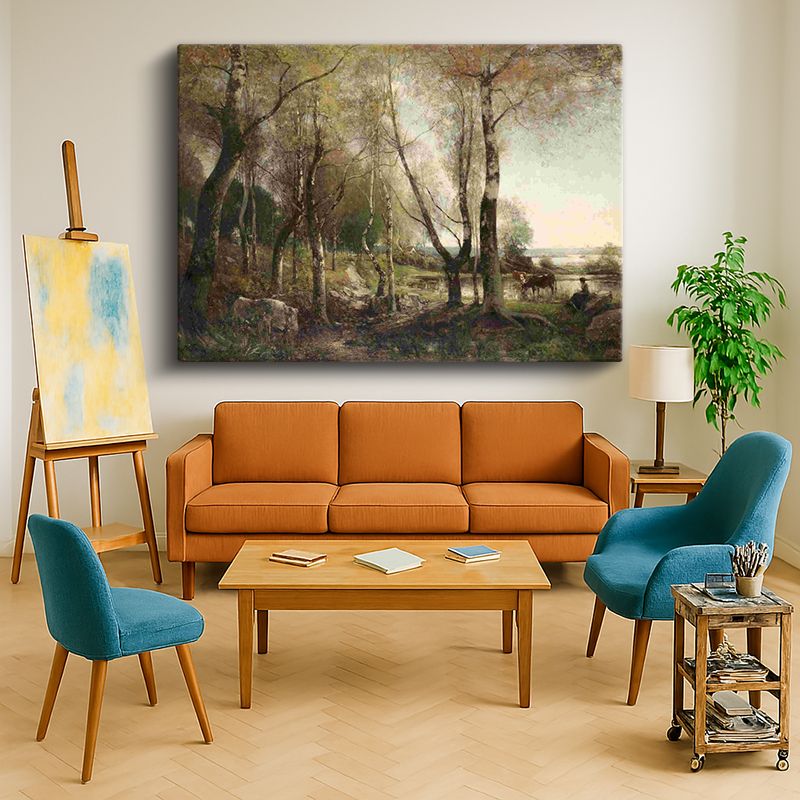 Ressam Kanvas Tablo 302