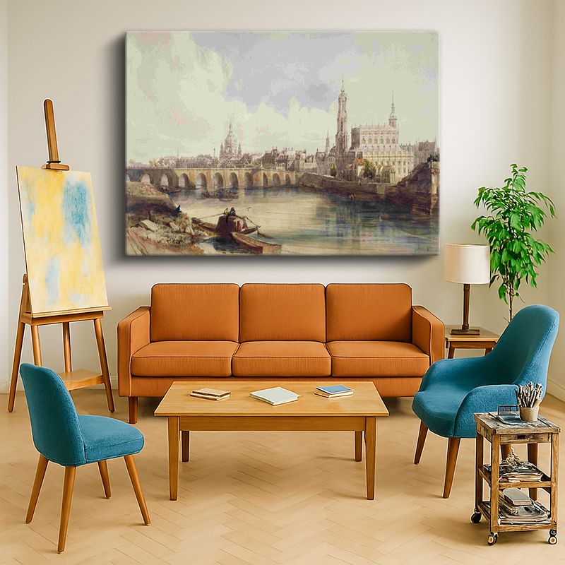 Ressam Kanvas Tablo 321