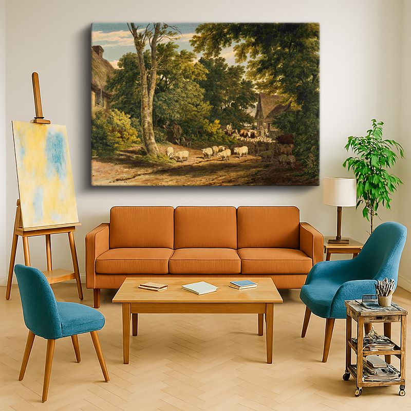 Ressam Kanvas Tablo 332