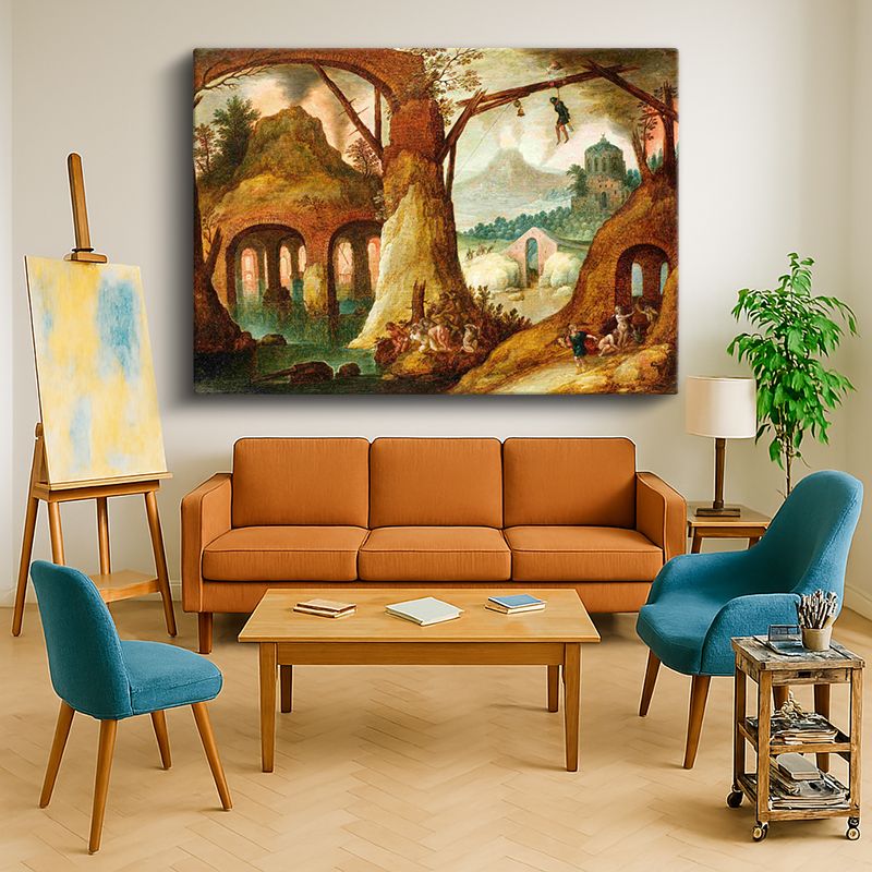 Ressam Kanvas Tablo 337